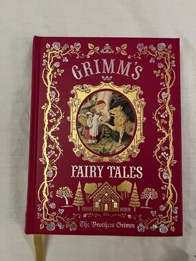 Barnes & Noble Grimm’s Fairy Tales, Hardcover with Gold Ribbon